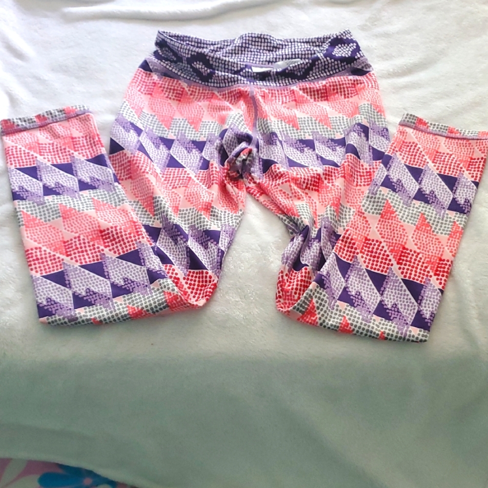 Colorful Geometric Kids Leggings